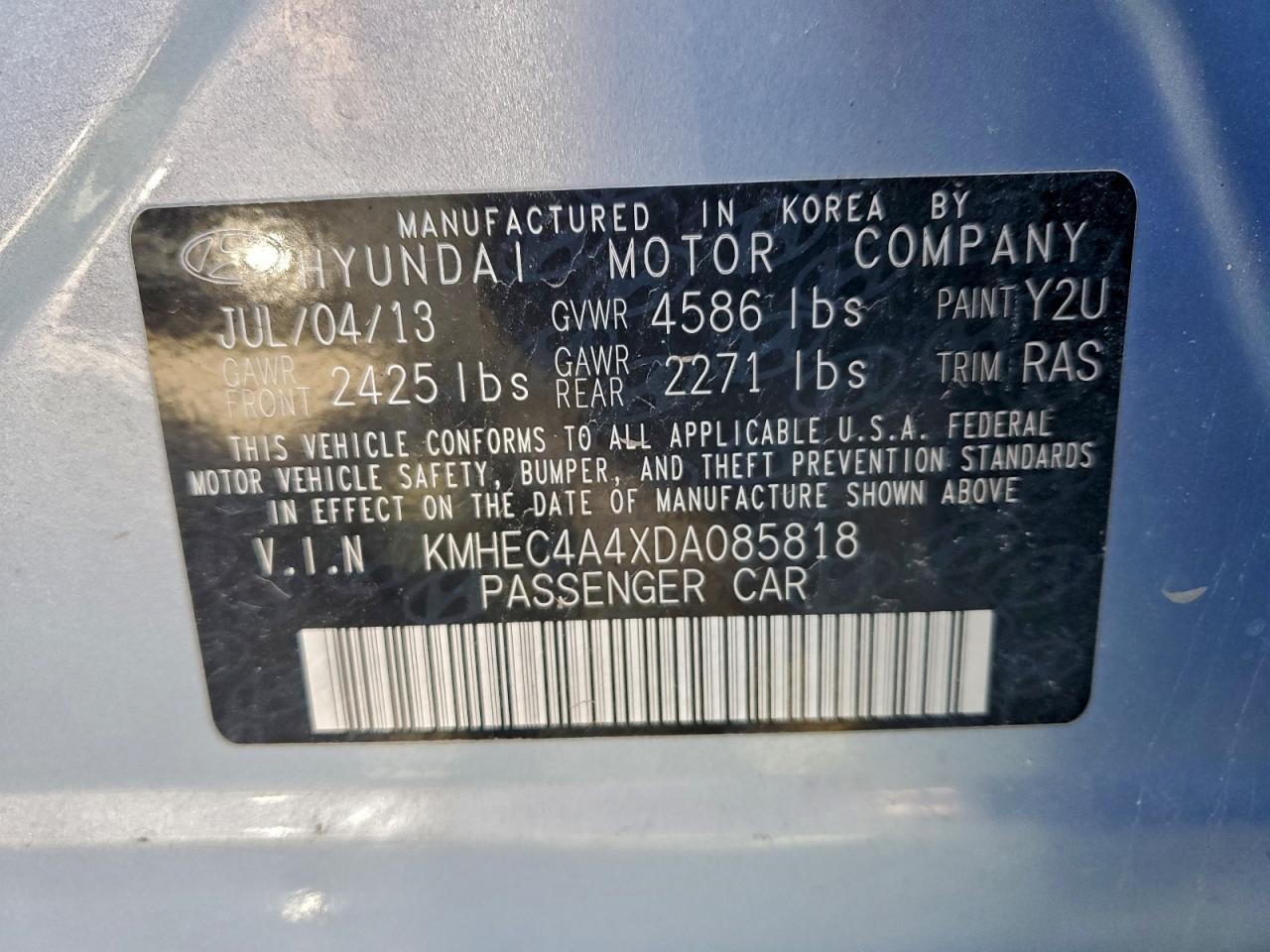 2013 Hyundai Sonata - zdjęcie 12