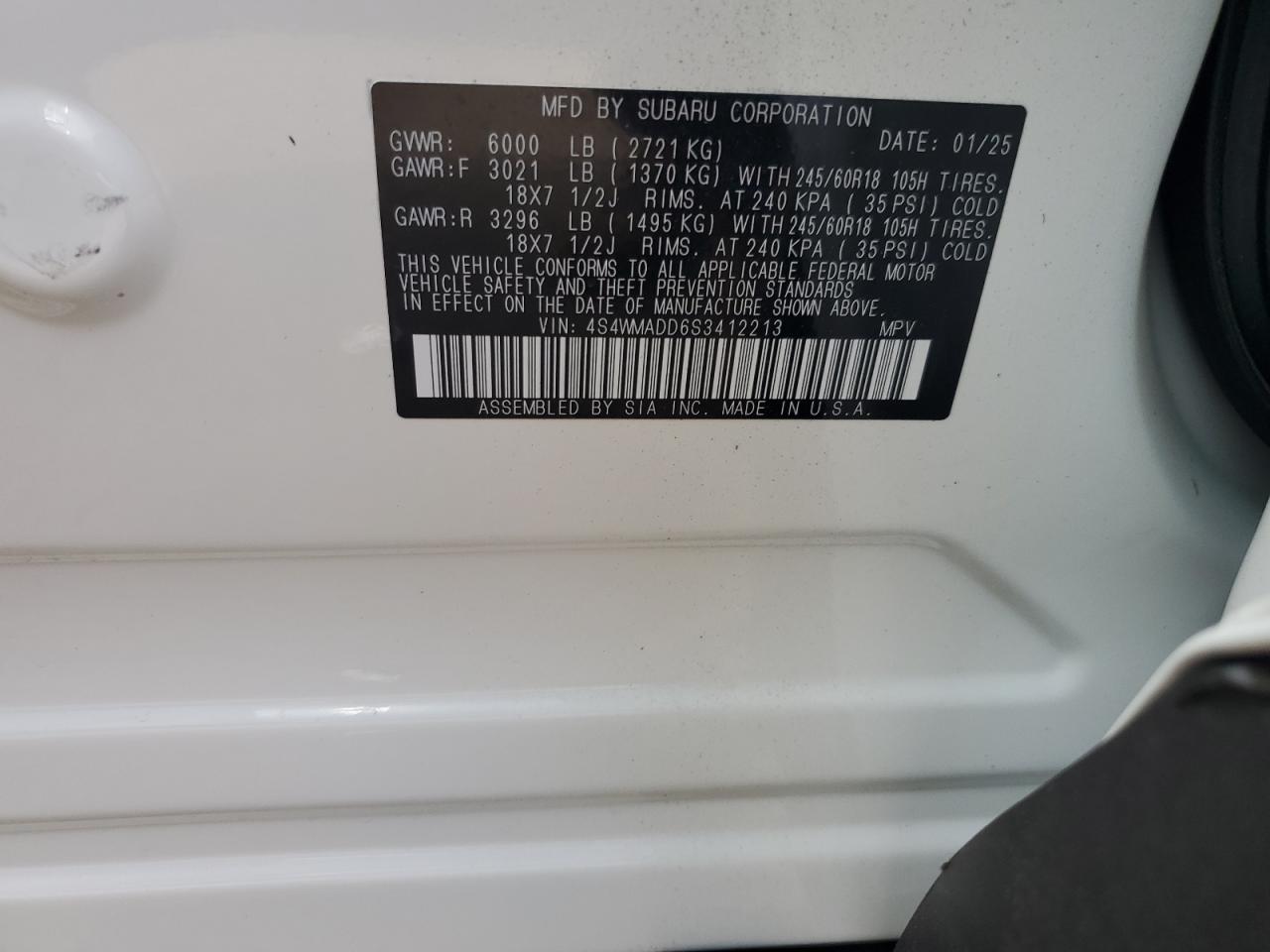 2025 Subaru Ascent - zdjęcie 13