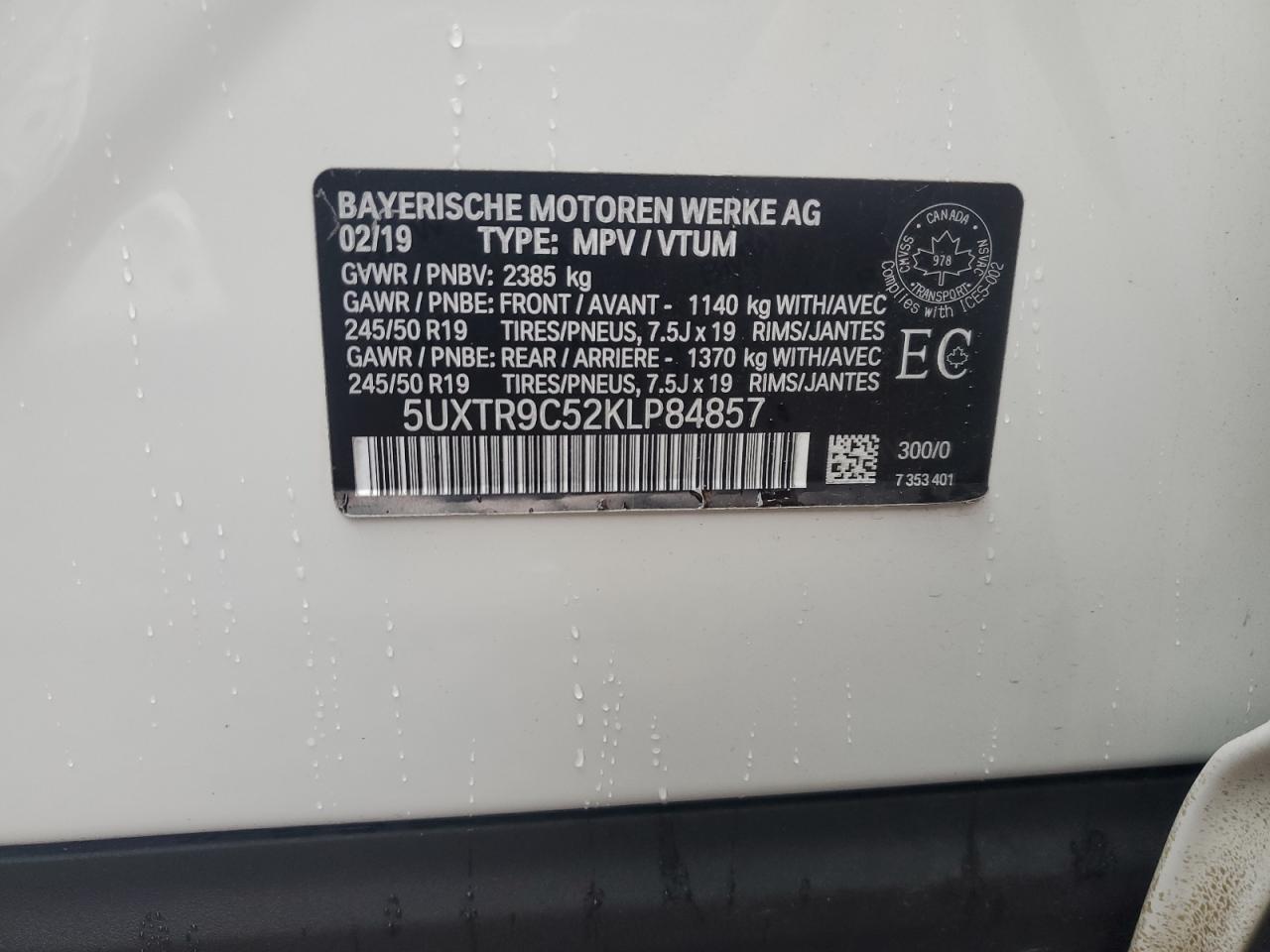 2019 BMW X3 - zdjęcie 13
