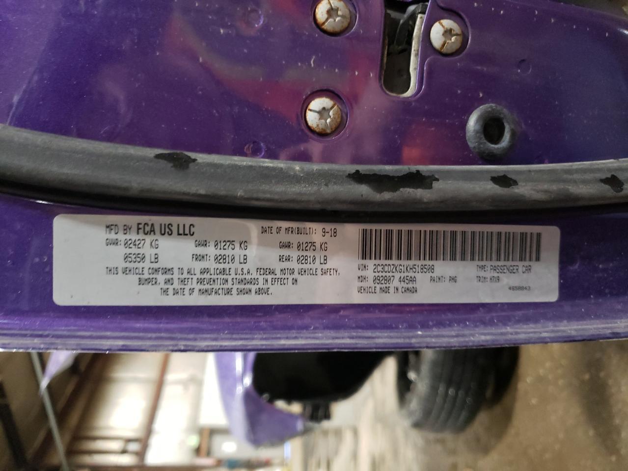 2019 Dodge Challenger Gt - zdjęcie 12