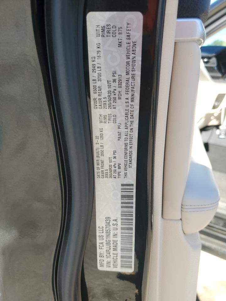 2022 Jeep Grand Cherokee L Limited - zdjęcie 13