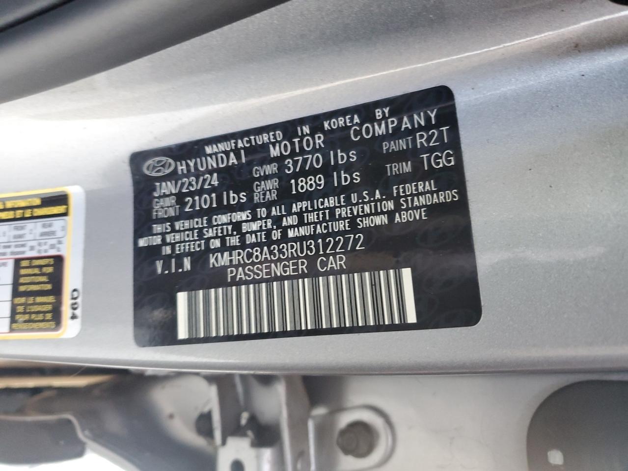 2024 Hyundai Venue Sel - zdjęcie 13