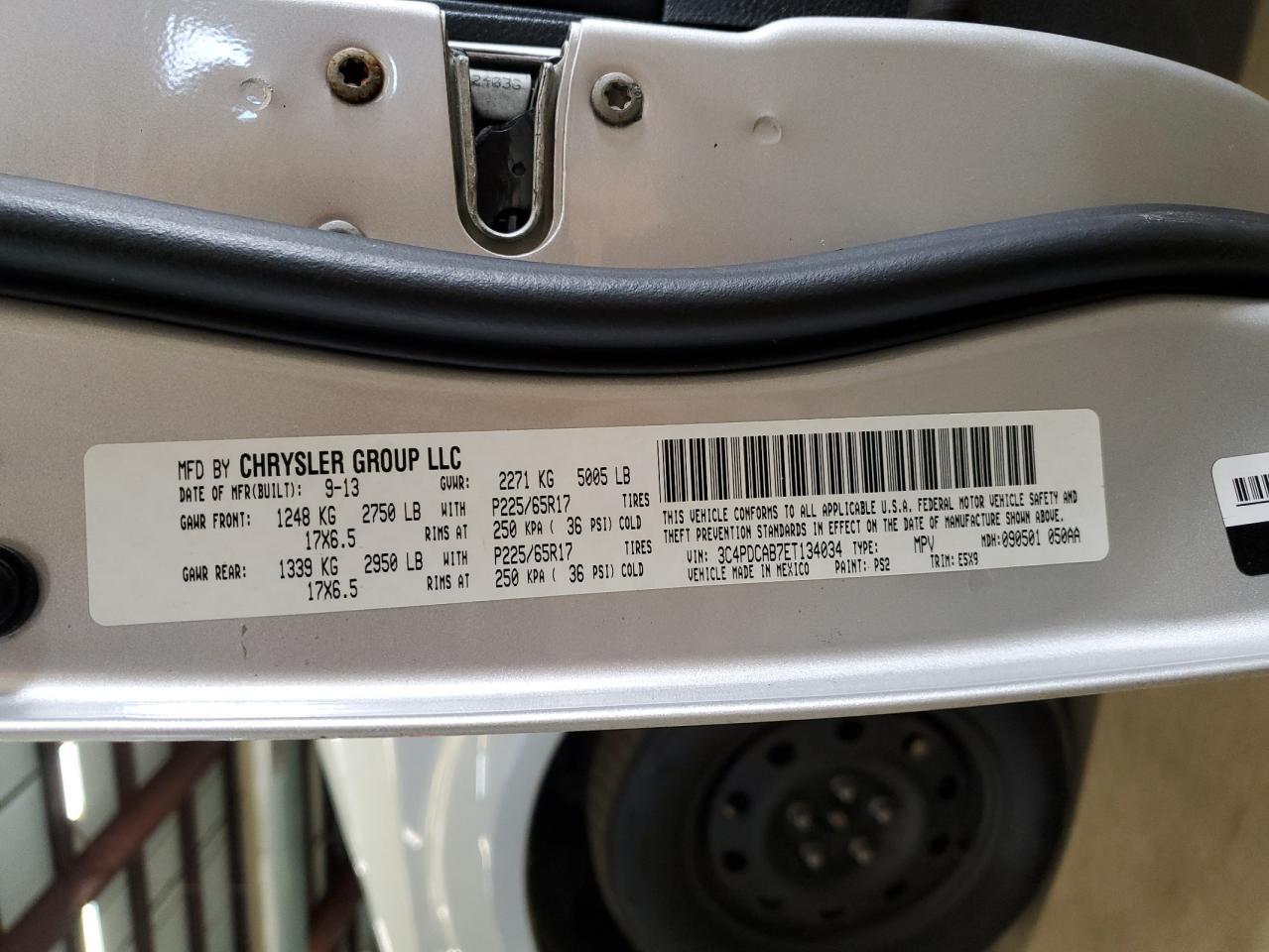 2014 Dodge Journey Se - zdjęcie 13