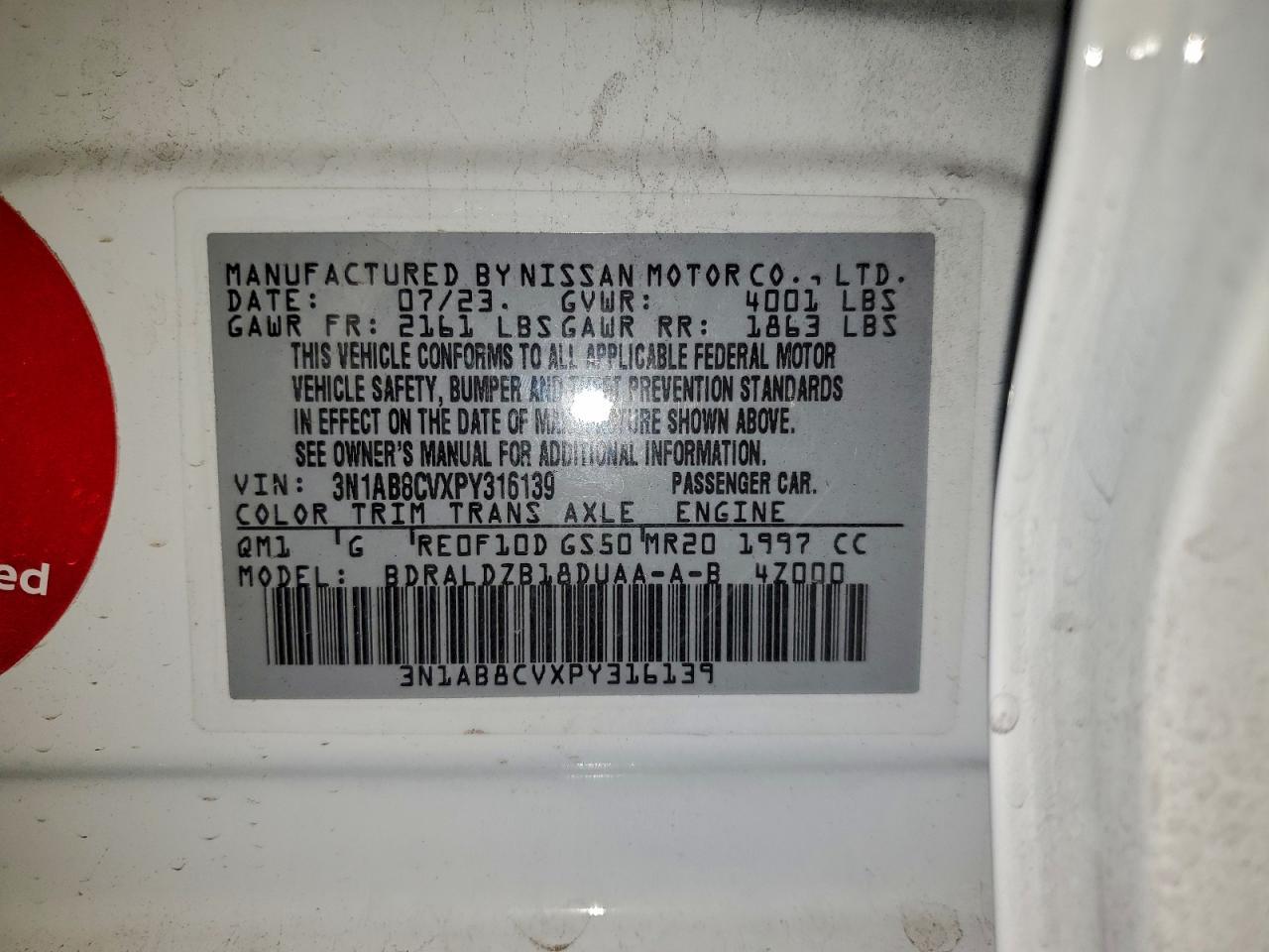 2023 Nissan Sentra - zdjęcie 12