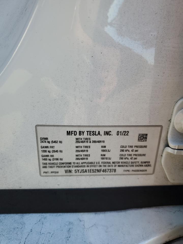 2022 Tesla Model S - zdjęcie 12