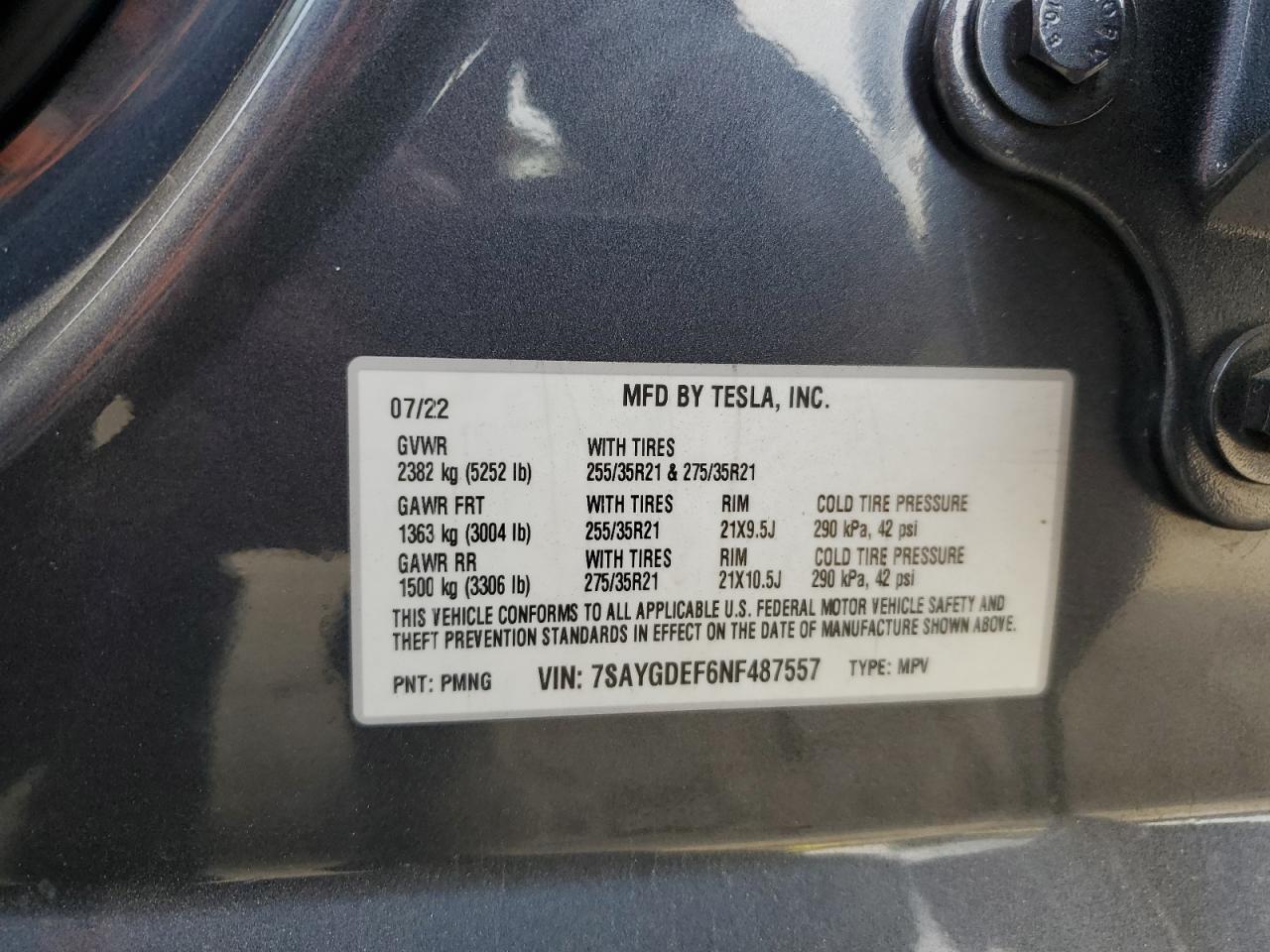 2022 Tesla Model Y - zdjęcie 13