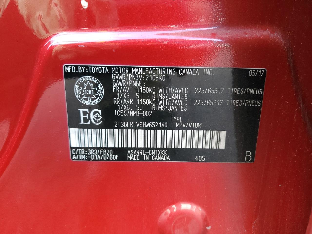 2017 Toyota RAV 4 - zdjęcie 14