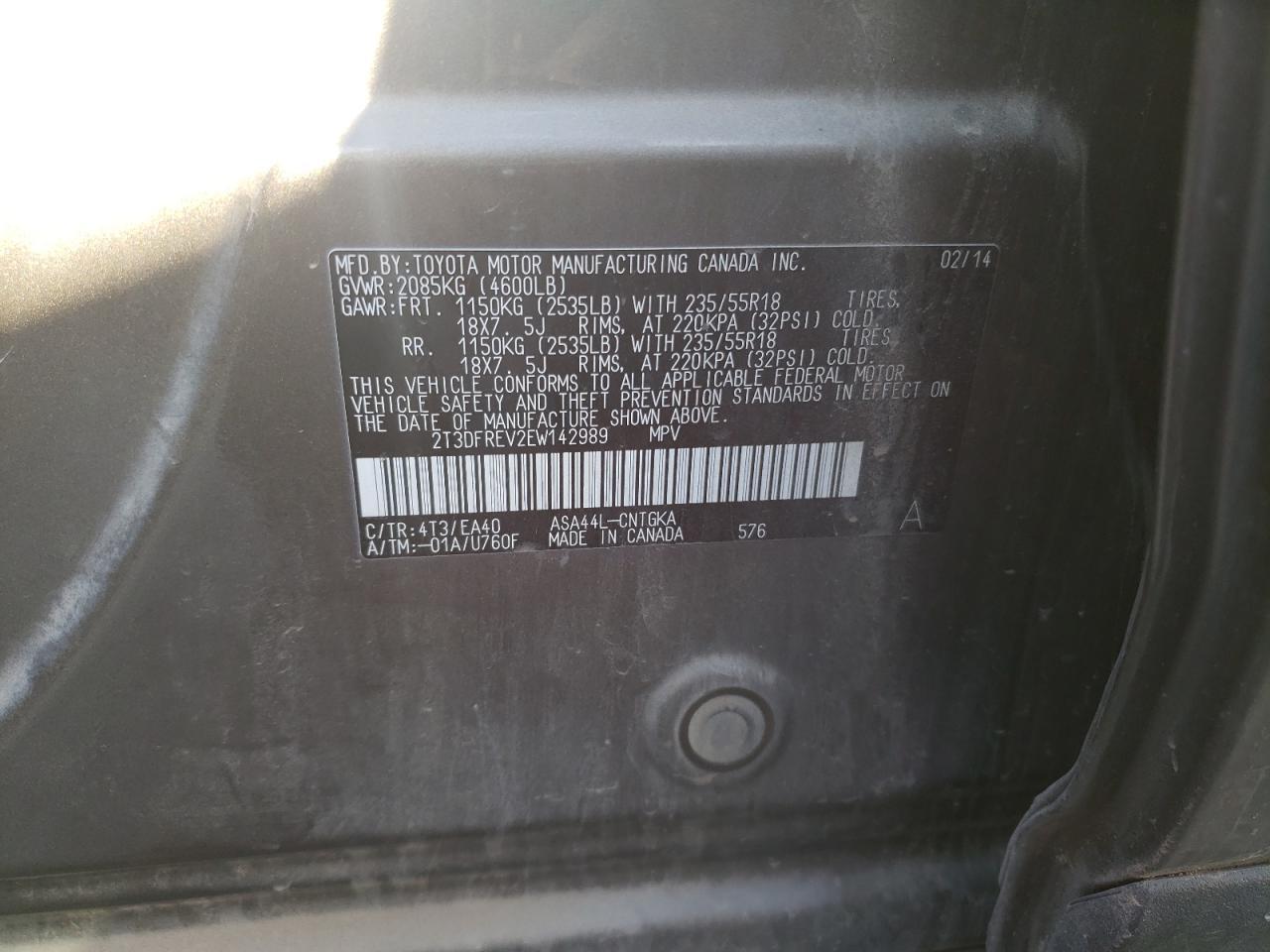 2014 Toyota RAV 4 - zdjęcie 14