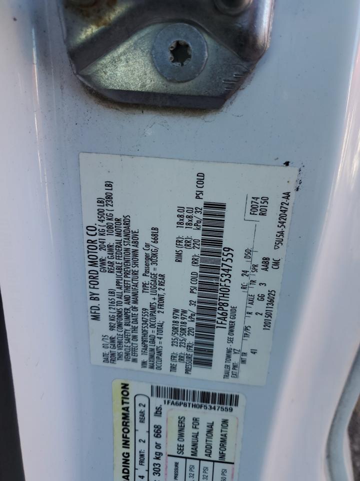 2015 Ford Mustang - zdjęcie 12