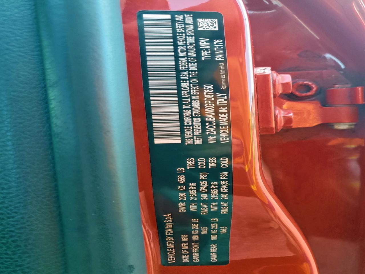 2016 Jeep Renegade Sport - zdjęcie 13