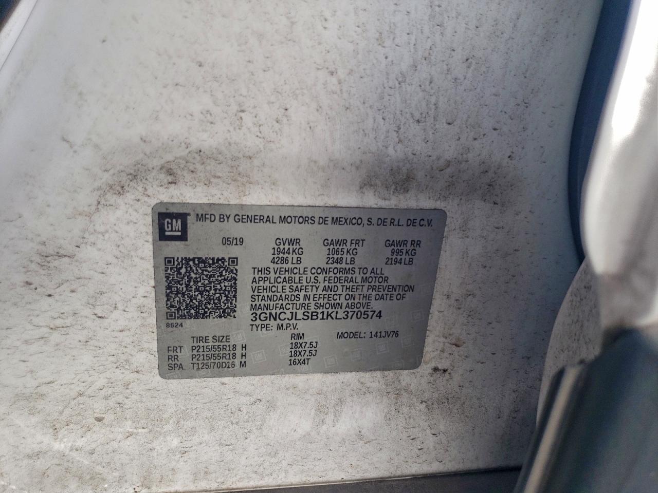 2019 Chevrolet Trax 1Lt - zdjęcie 13