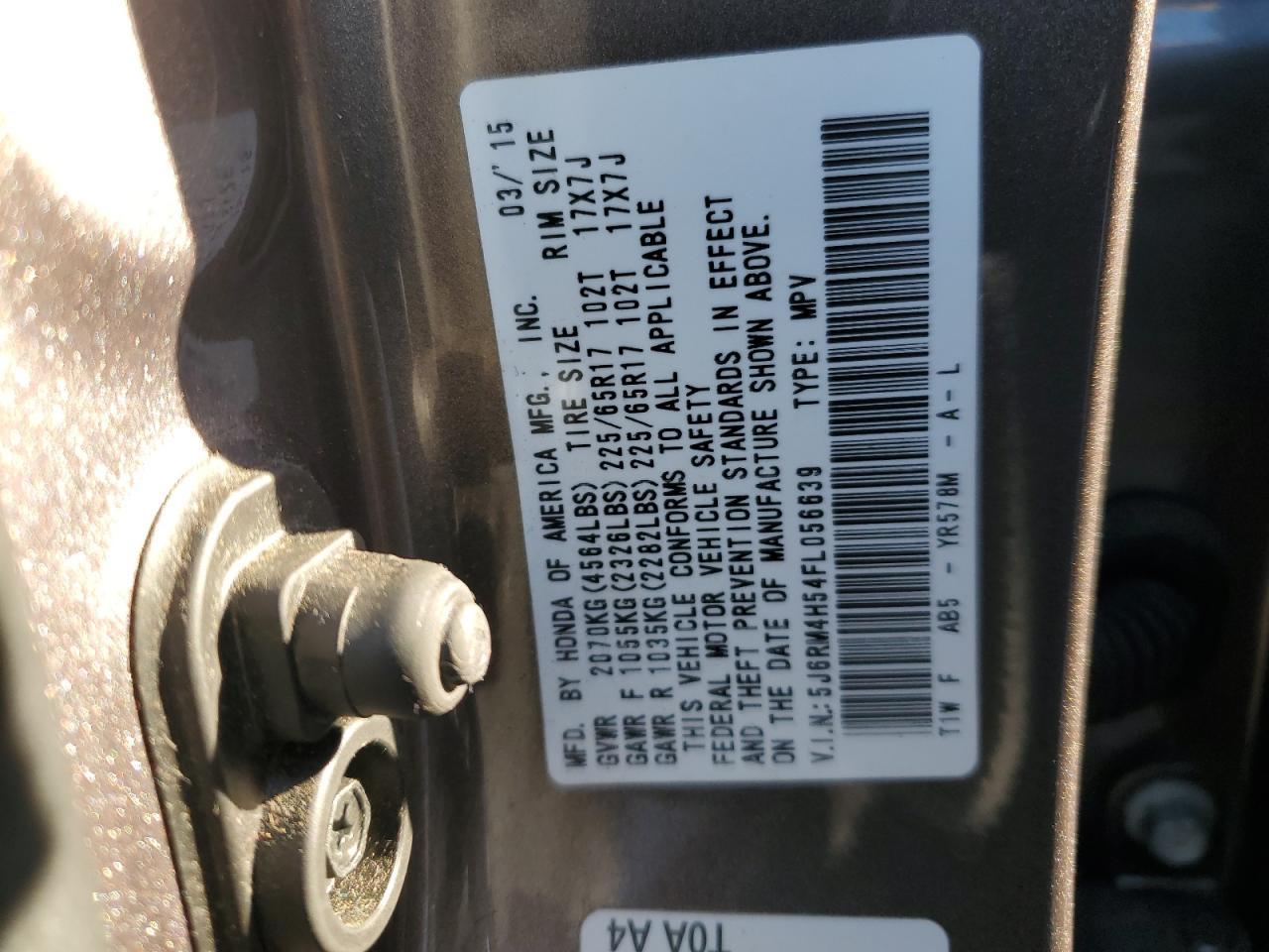 2015 Honda CR-V - zdjęcie 13