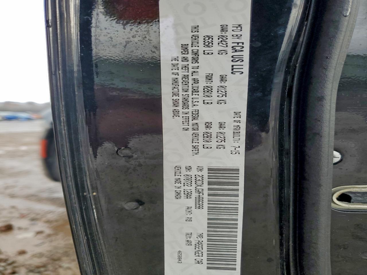 2015 Dodge Charger - zdjęcie 12