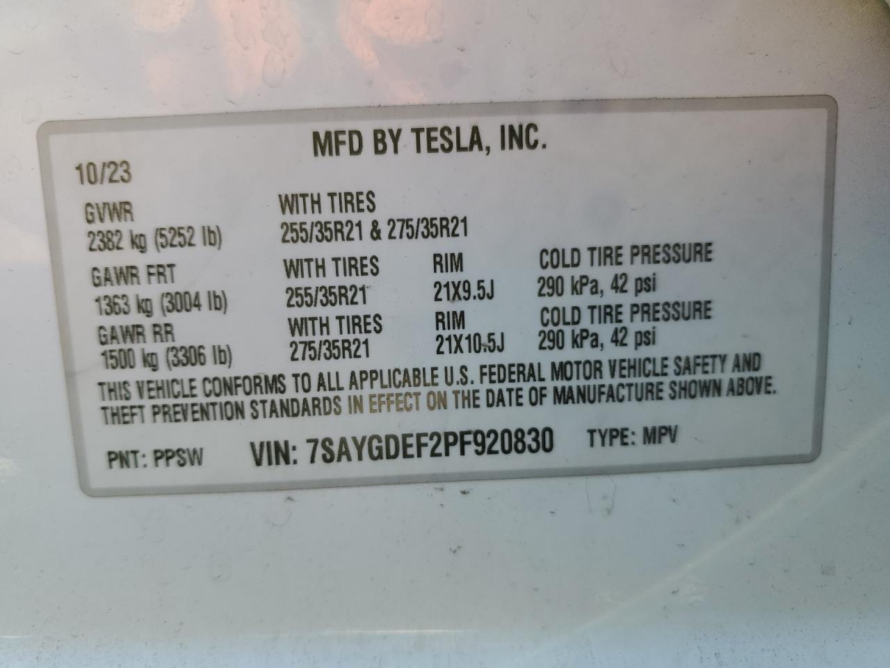 2023 Tesla Model Y - zdjęcie 14
