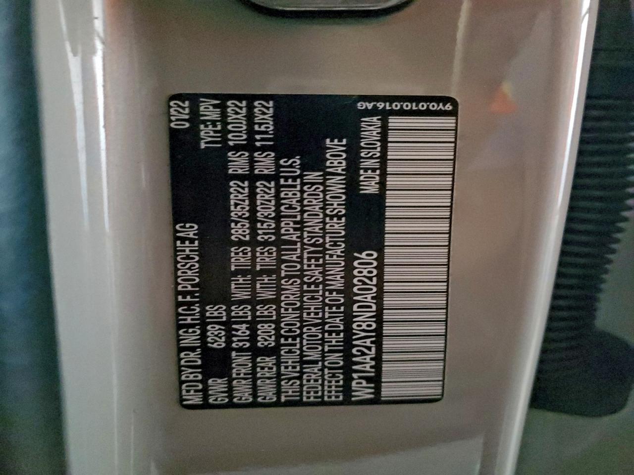 2022 Porsche Cayenne - zdjęcie 13