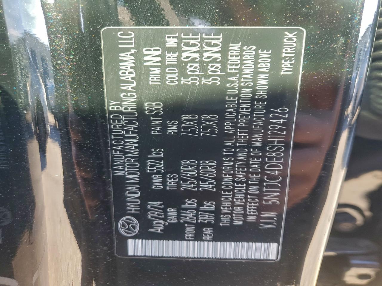 2025 Hyundai Santa Cruz Sel Activity - zdjęcie 13