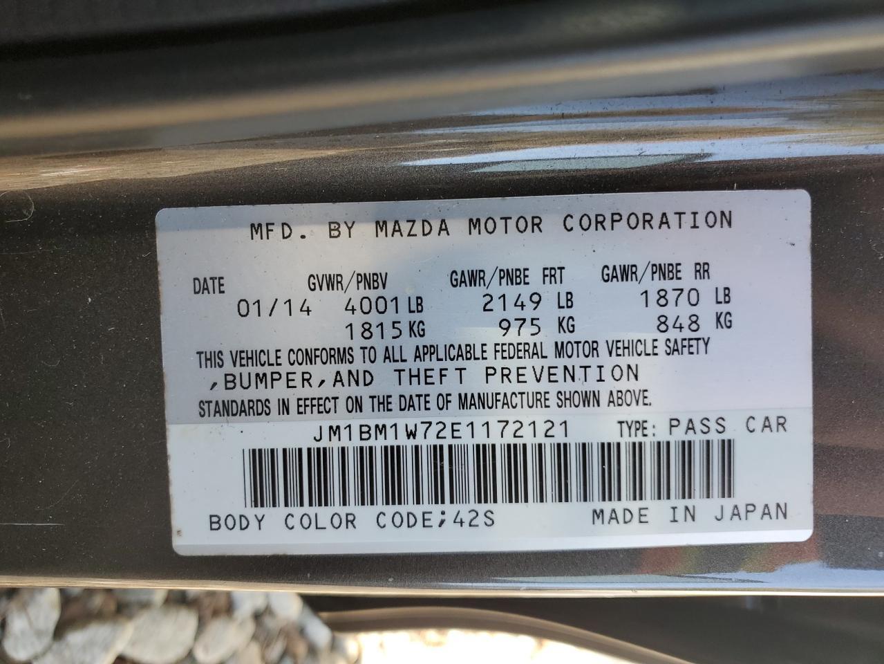 2014 Mazda 3 - zdjęcie 12