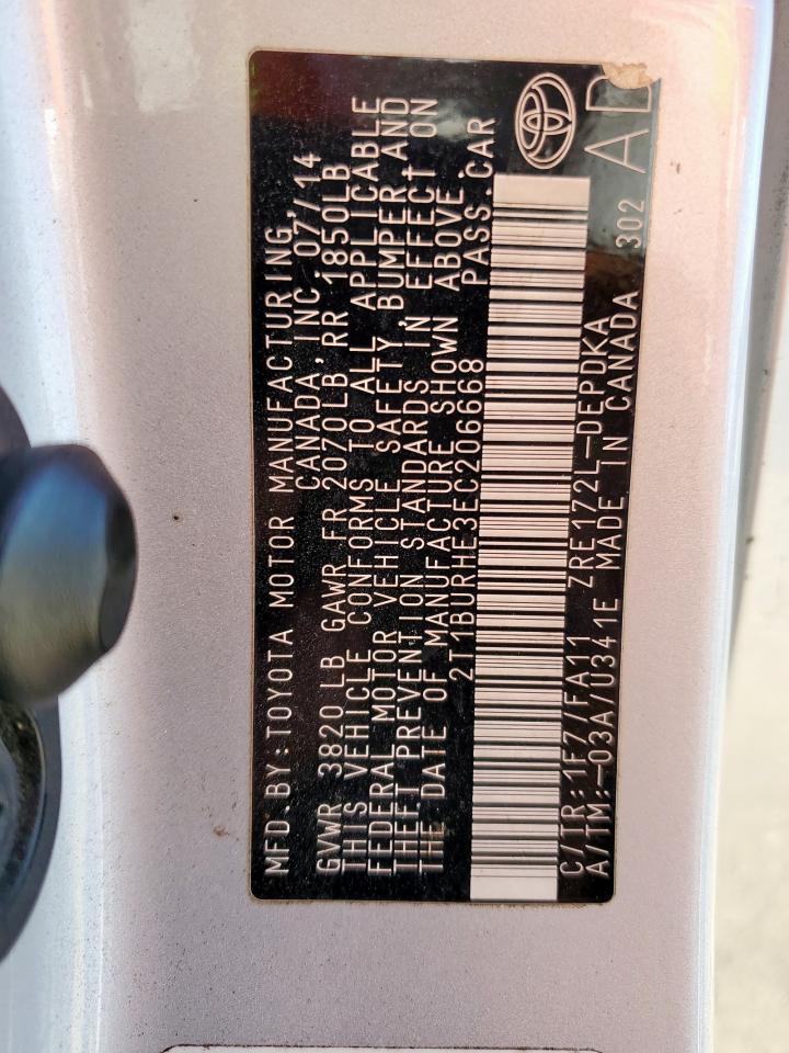 2014 Toyota Corolla - zdjęcie 13