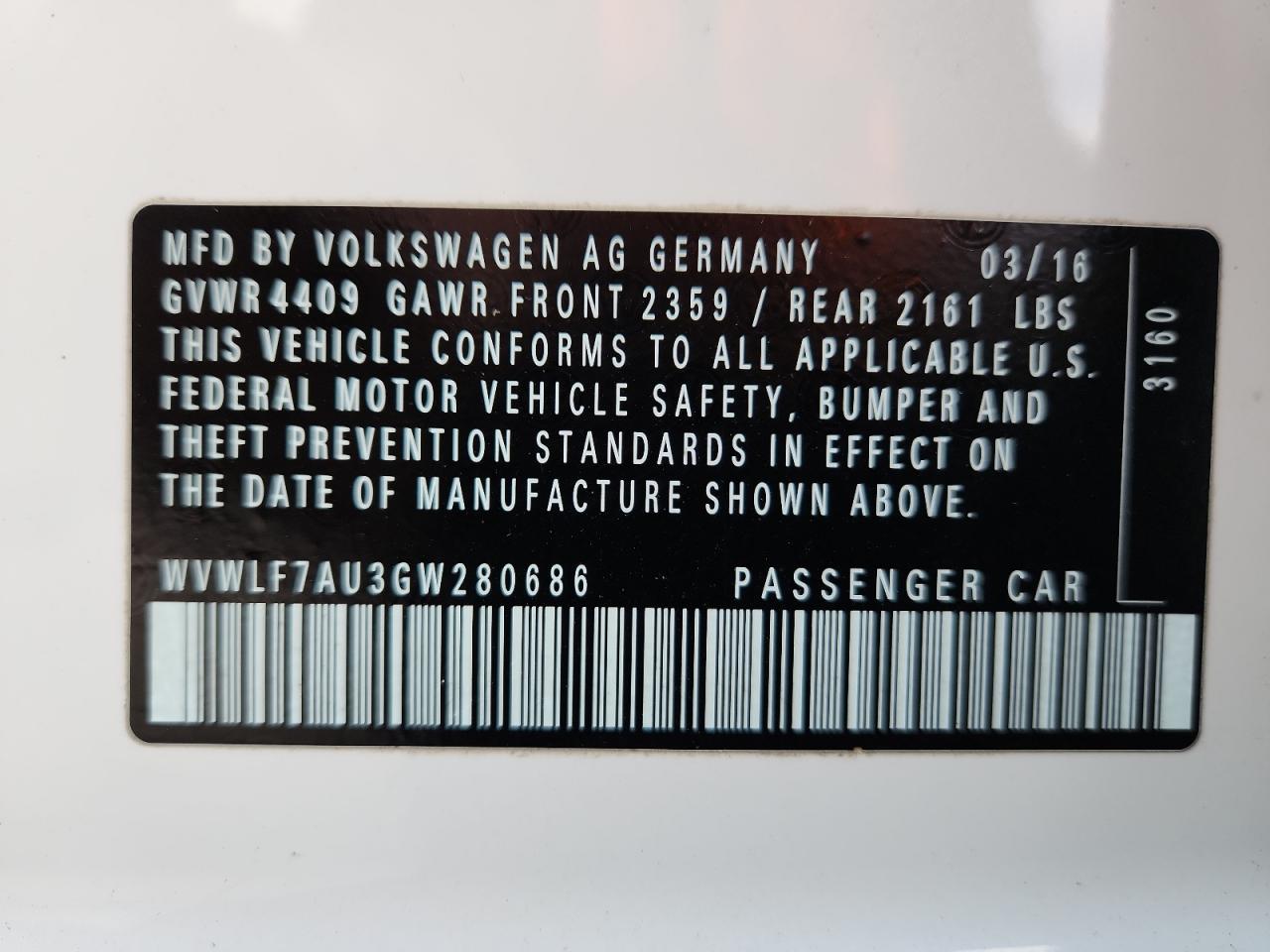 2016 Volkswagen Golf R - zdjęcie 13