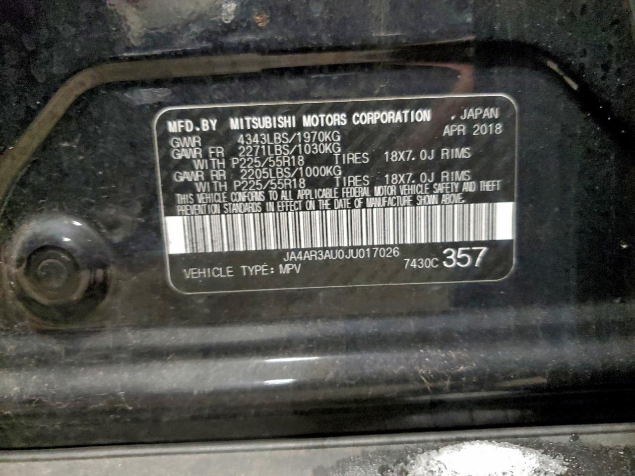 2018 Mitsubishi Outlander - zdjęcie 13