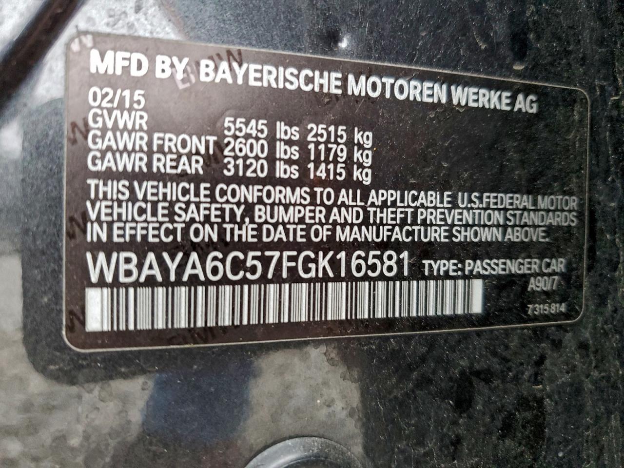 2015 BMW Seria 7 - zdjęcie 13