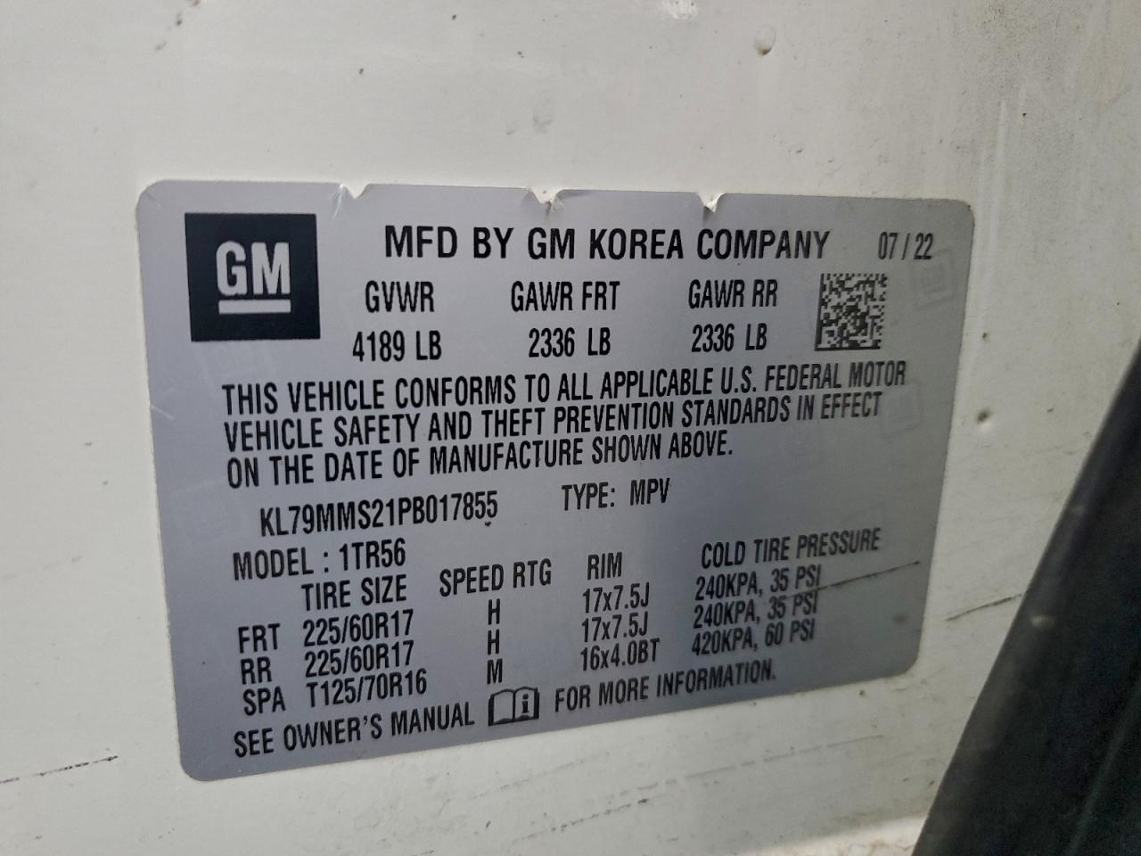 2023 Chevrolet TrailBlazer - zdjęcie 13