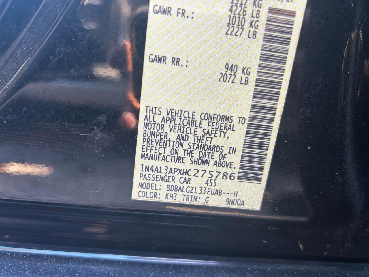 2017 Nissan Altima - zdjęcie 10