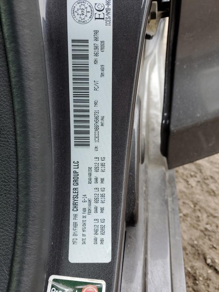 2015 Chrysler 200 - zdjęcie 12