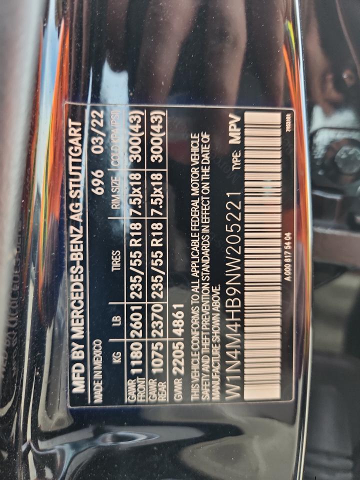 2022 Mercedes-Benz Glb 250 4Matic - zdjęcie 13