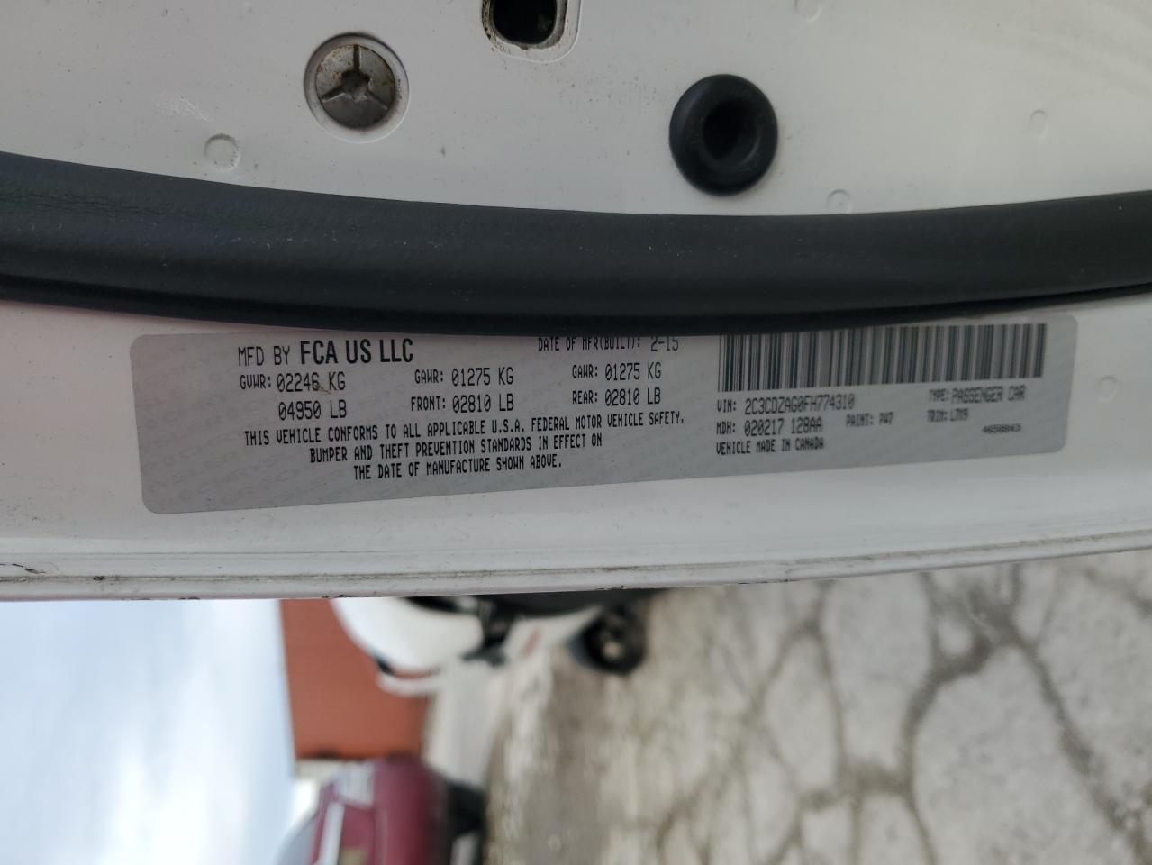 2015 Dodge Challenger Sxt - zdjęcie 12