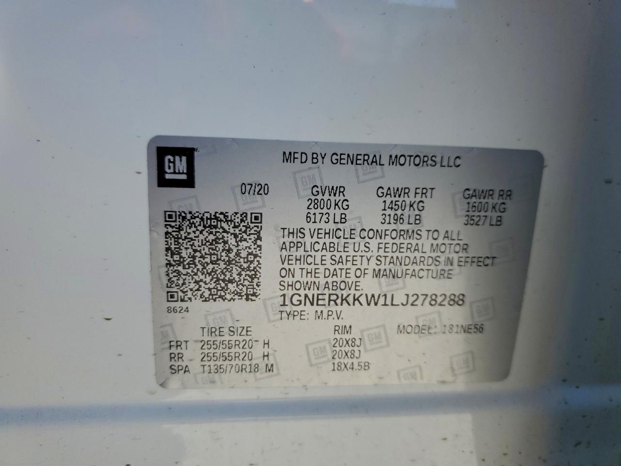 2020 Chevrolet Traverse Premier - zdjęcie 13