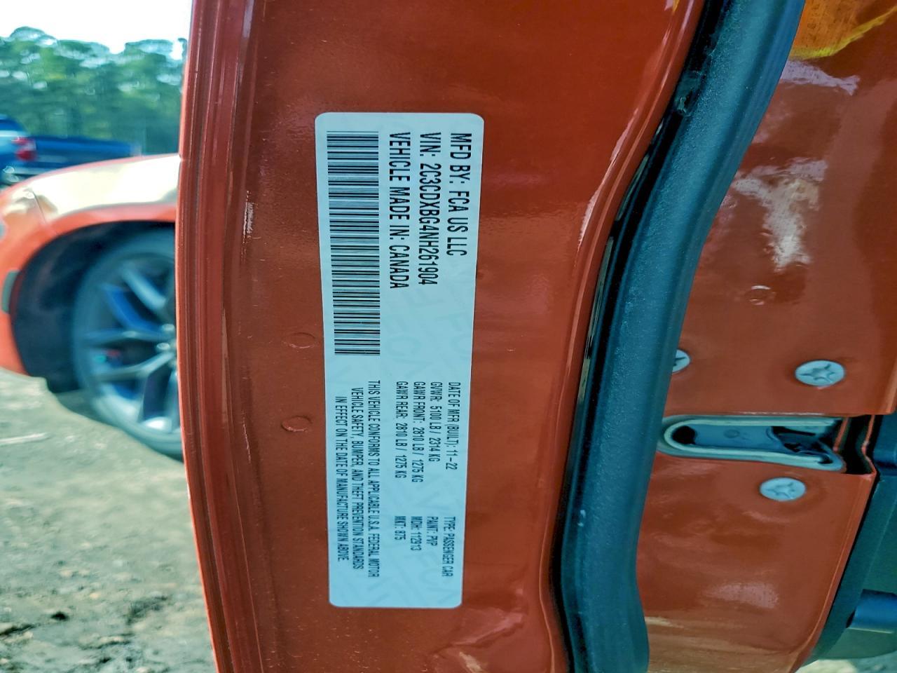 2022 Dodge Charger Sxt - zdjęcie 12