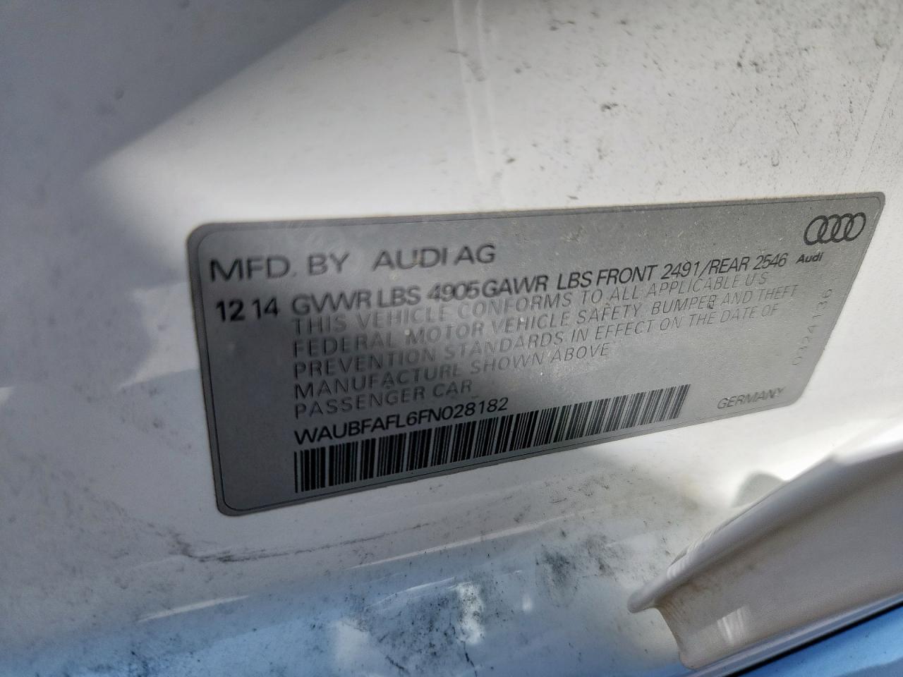 2015 Audi A4 Premium - zdjęcie 13