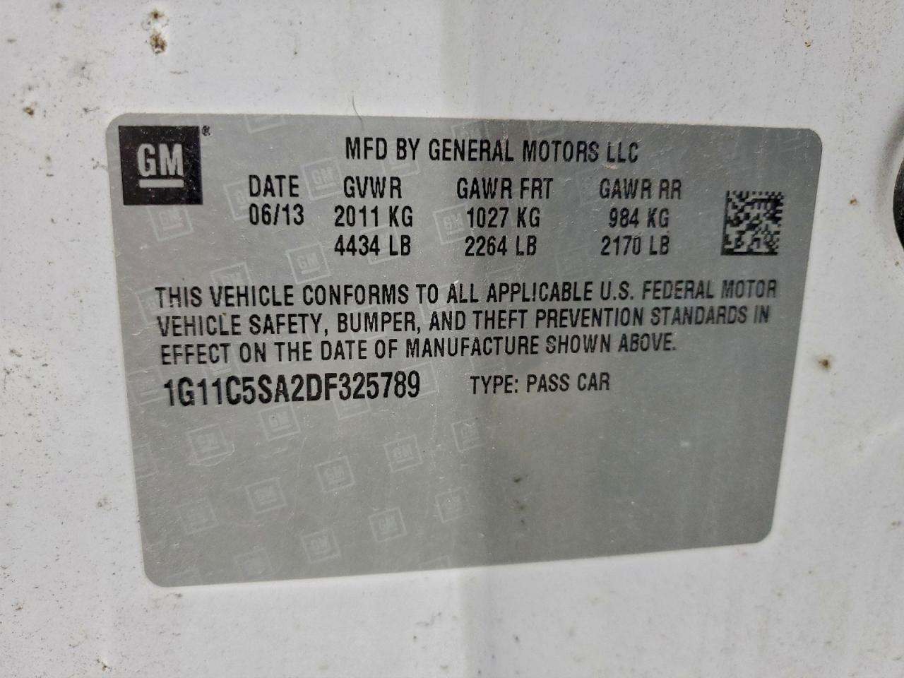 2013 Chevrolet Malibu 1Lt - zdjęcie 12