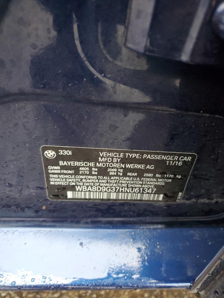 2017 BMW Seria 3 - zdjęcie 12