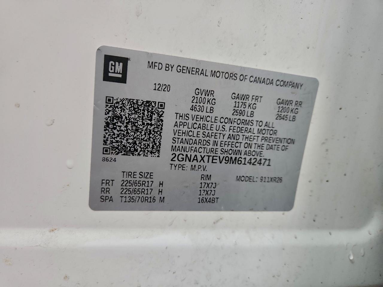 2021 Chevrolet Equinox Lt - zdjęcie 13