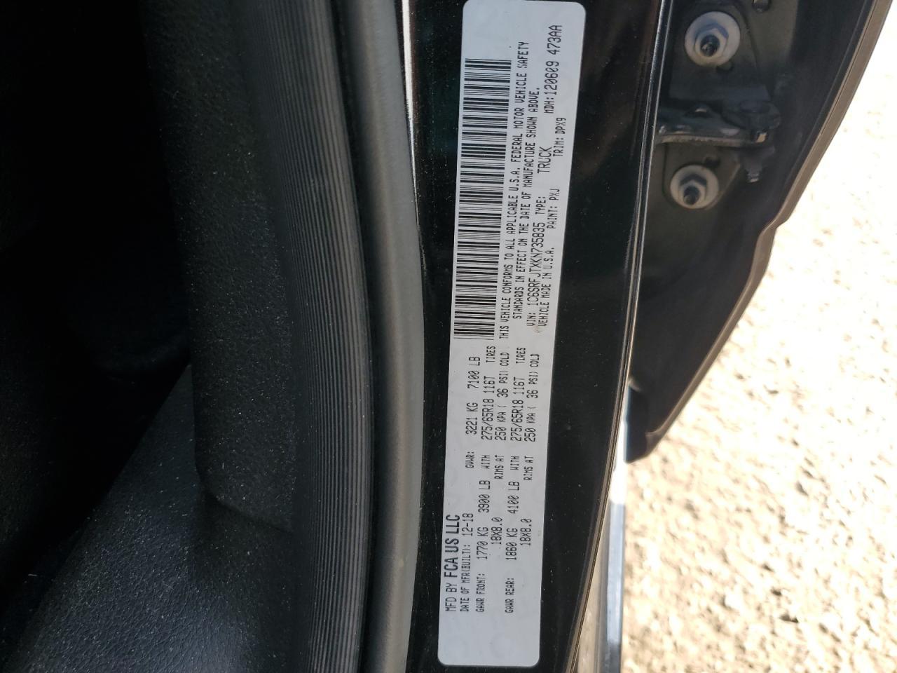 2019 RAM 1500 - zdjęcie 12