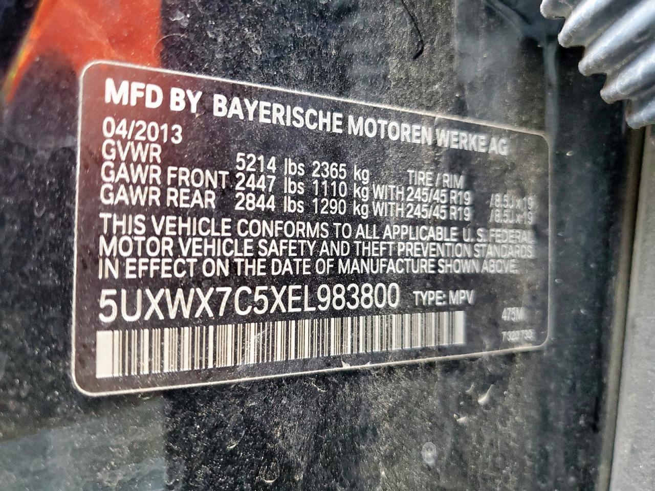 2014 BMW X3 - zdjęcie 13