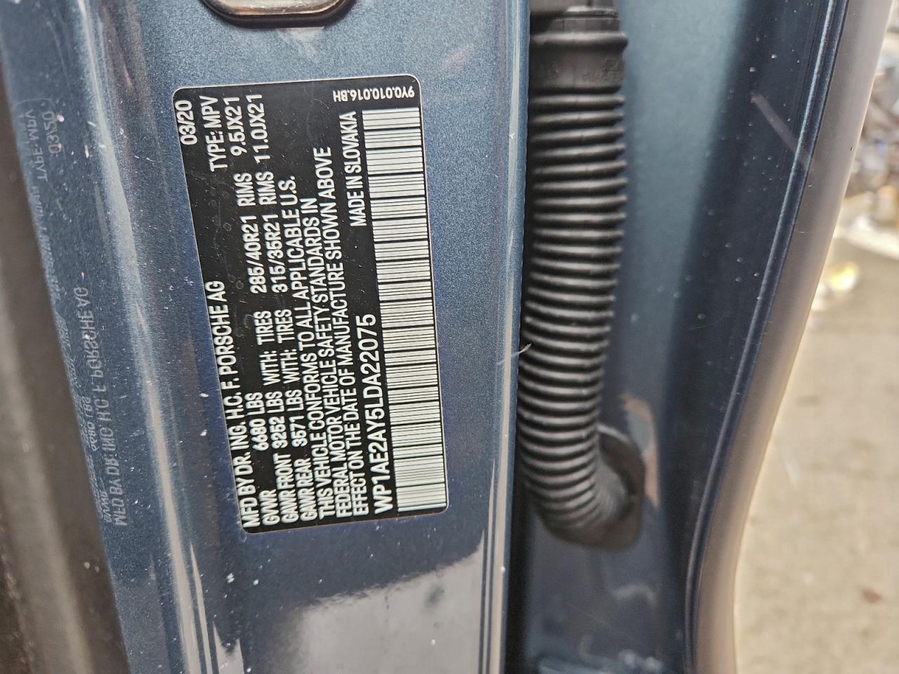 2020 Porsche Cayenne E-Hybrid - zdjęcie 14