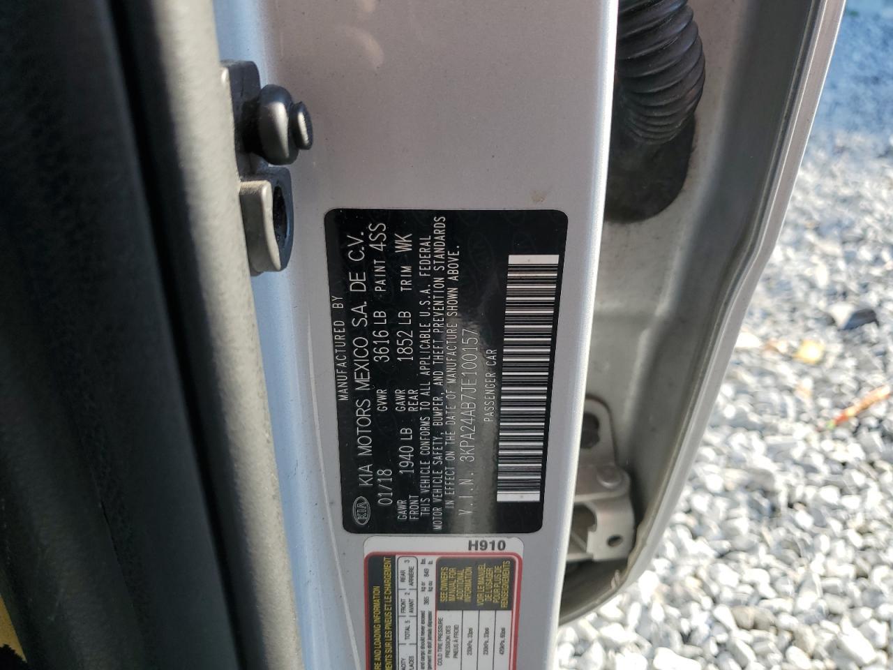 2018 Kia Rio - zdjęcie 12