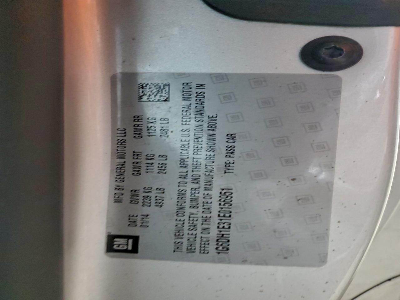 2014 Cadillac CTS - zdjęcie 12