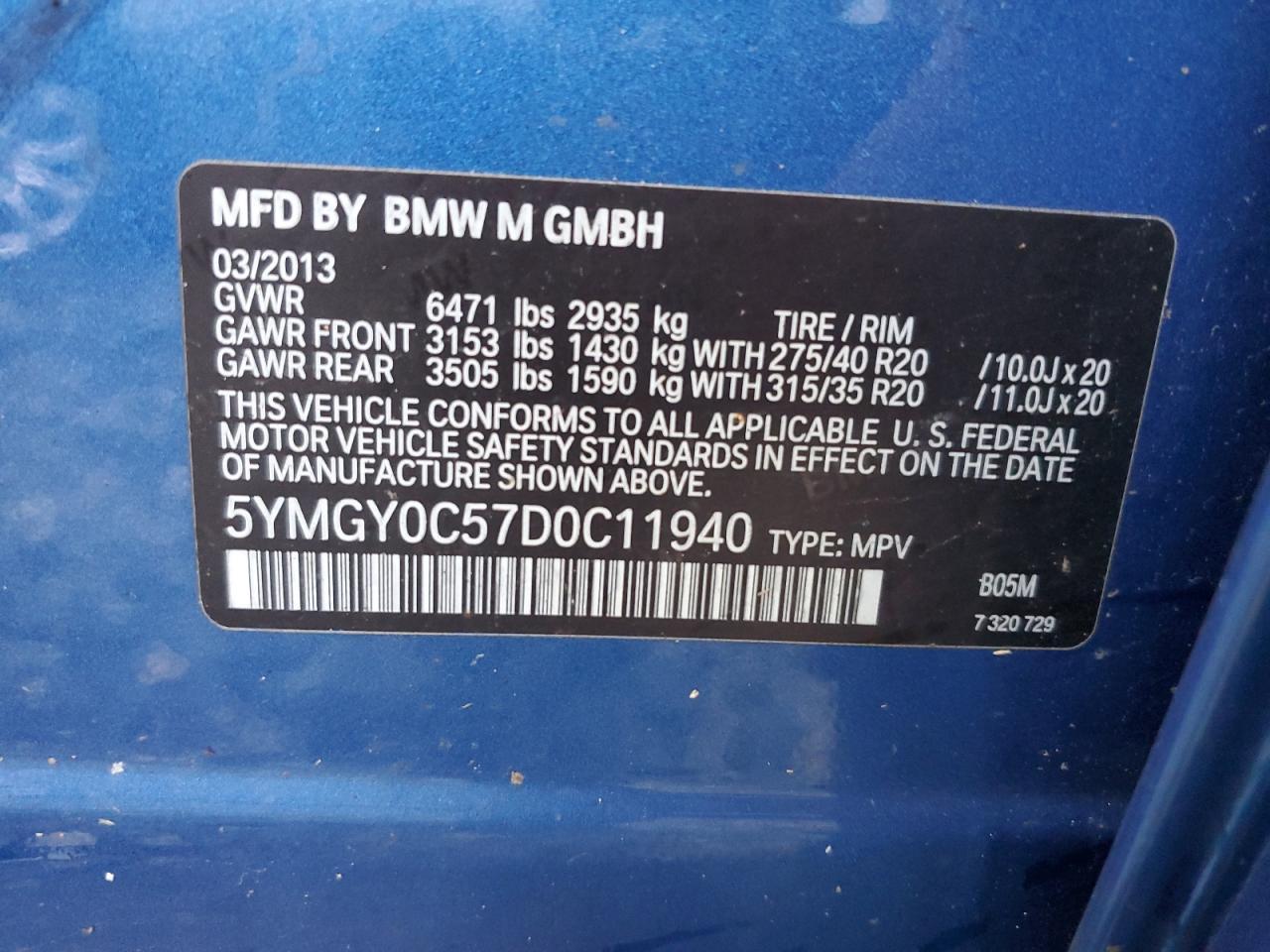 2013 BMW X5 - zdjęcie 13
