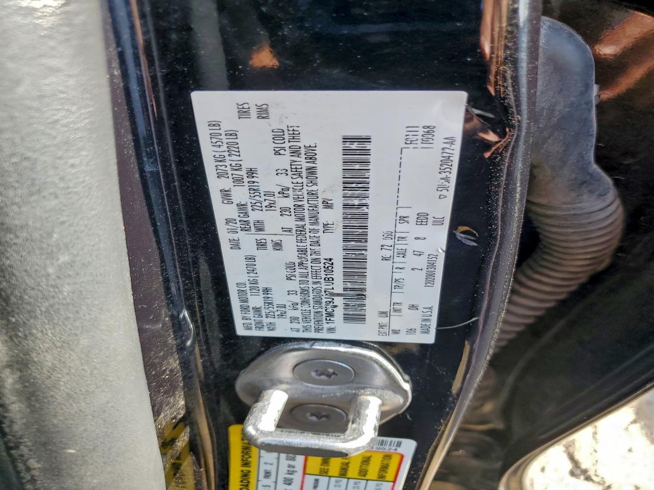 2020 Ford Escape - zdjęcie 12