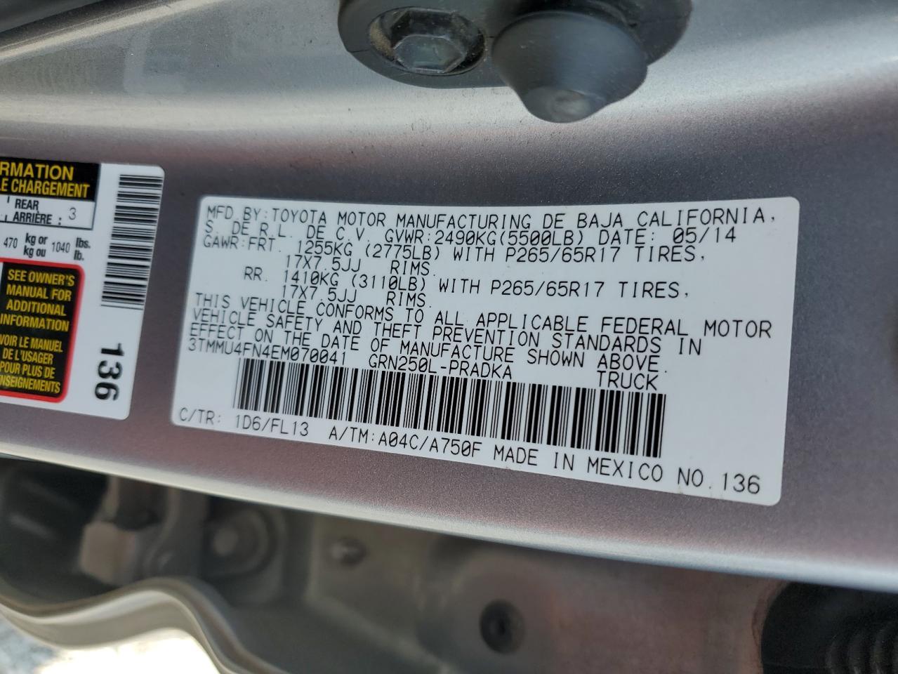 2014 Toyota Tacoma Double Cab Long Bed - zdjęcie 12