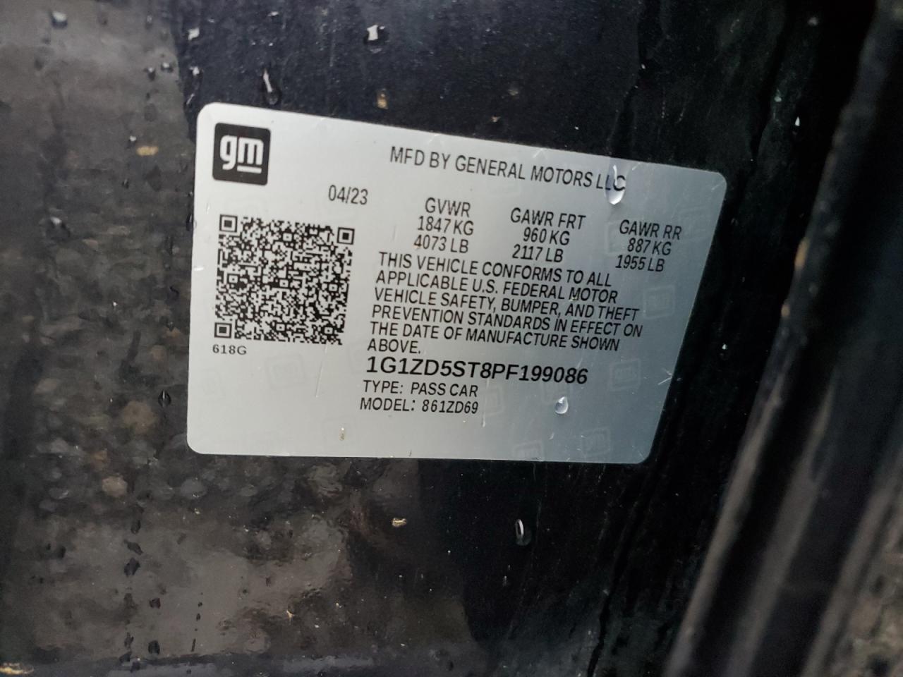 2023 Chevrolet Malibu Lt - zdjęcie 13