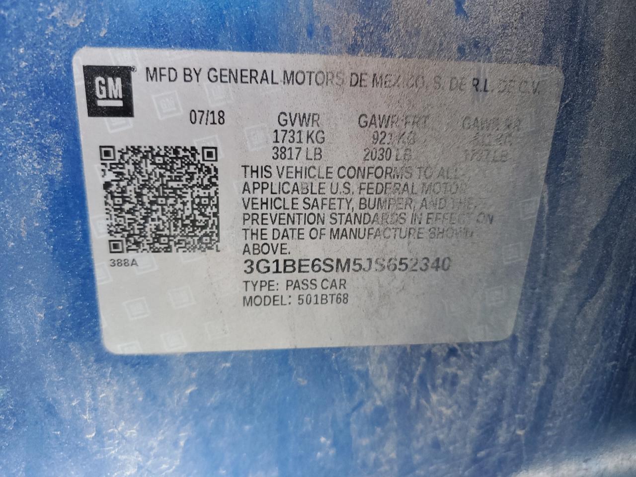 2018 Chevrolet Cruze - zdjęcie 12