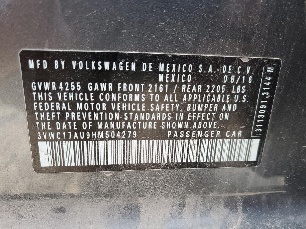 2017 Volkswagen Golf Sportsvan - zdjęcie 13