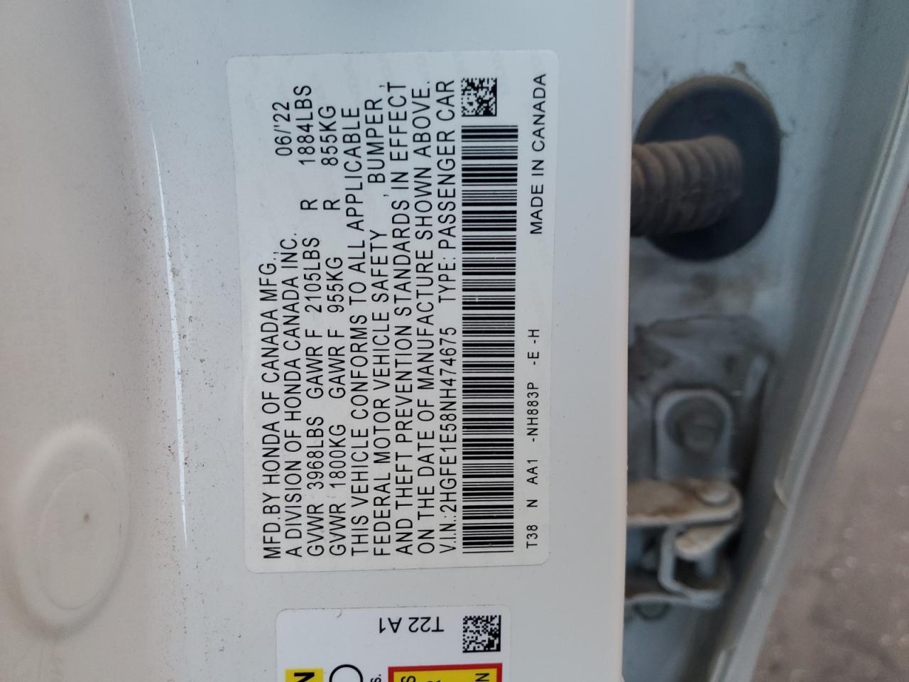 2022 Honda Civic Si - zdjęcie 12