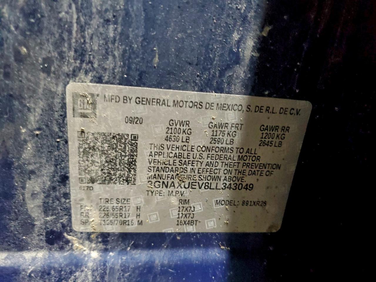 2020 Chevrolet Equinox Lt - zdjęcie 13