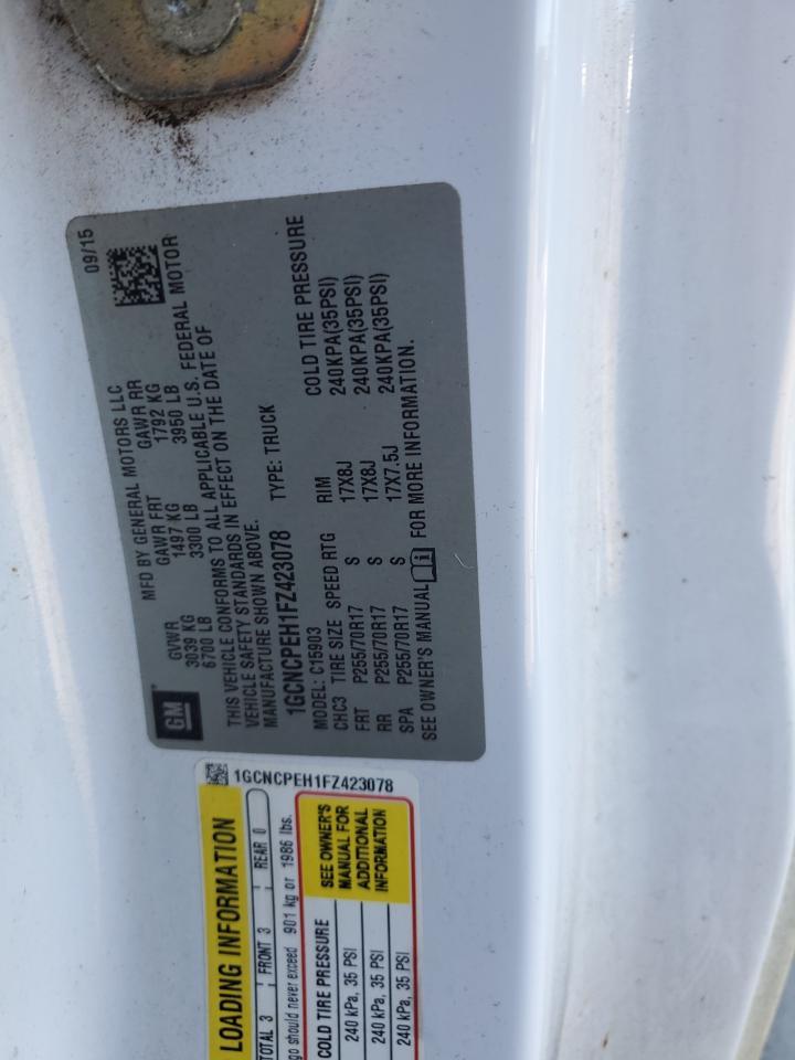 2015 Chevrolet Silverado C1500 - zdjęcie 12